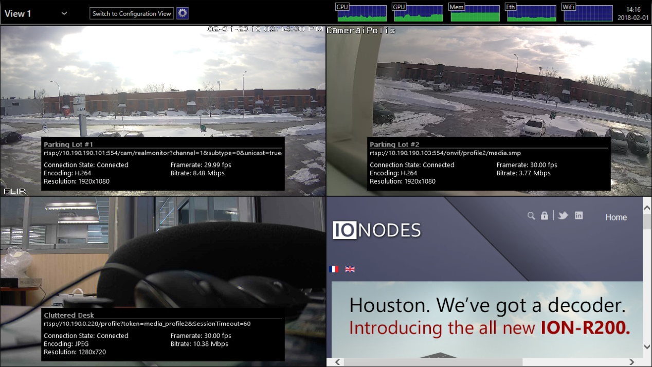 View Stream Details overlay