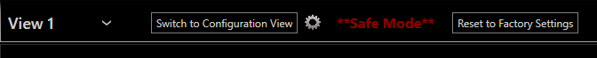 Safe Mode Banner